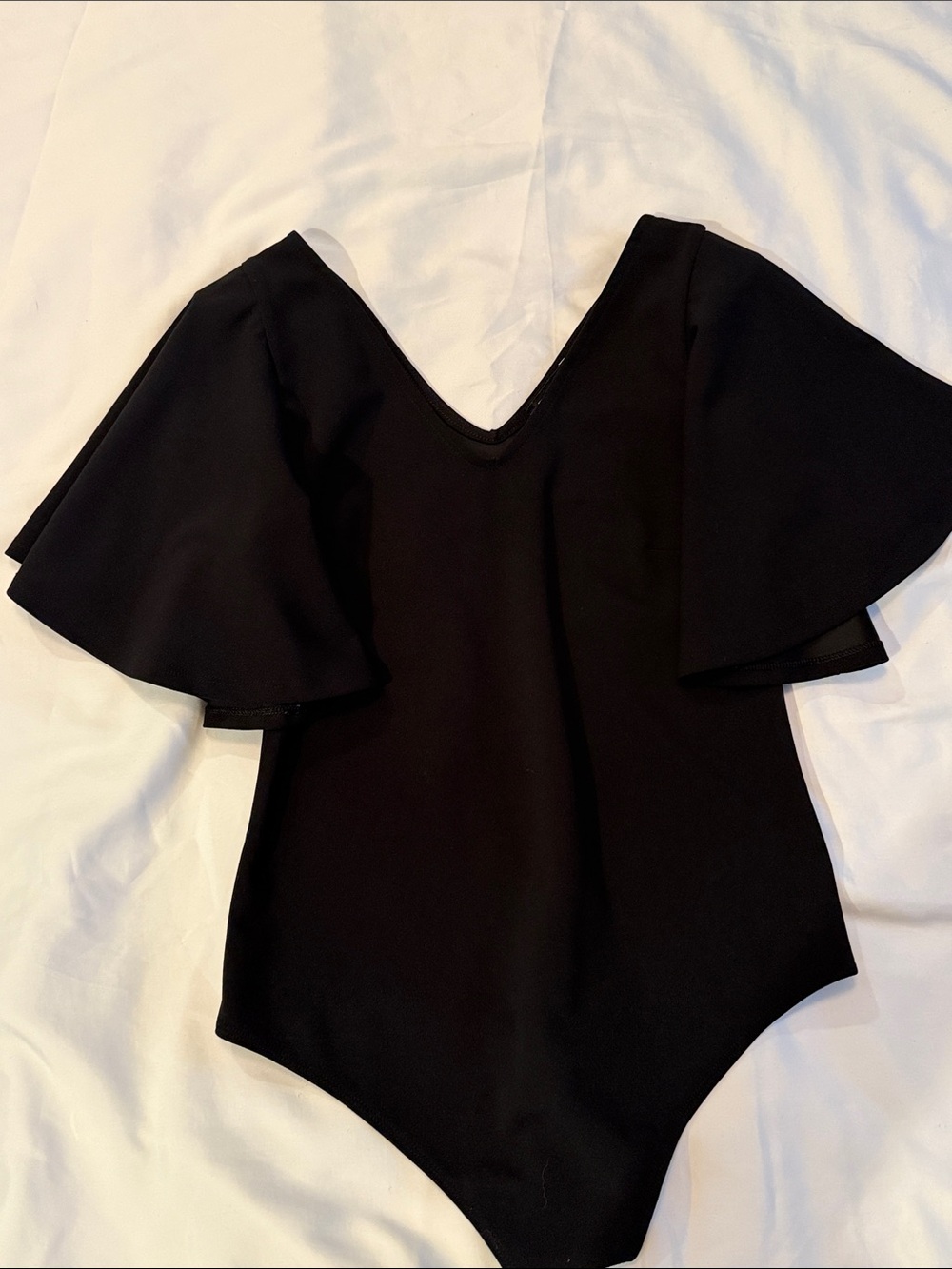 Express Red Striped, Blue and Black Women’s Bodysuit Trio - Picture 5 of 5